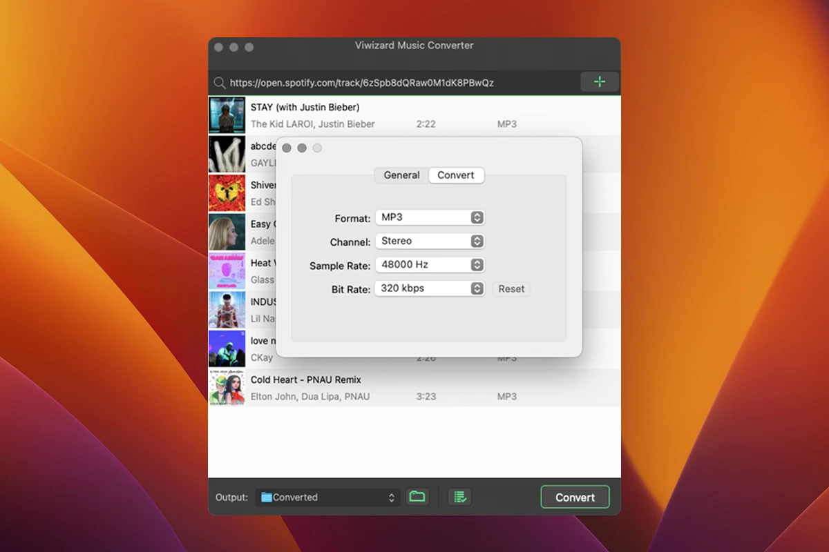Viwizard Spotify Music Converter screenshot 2